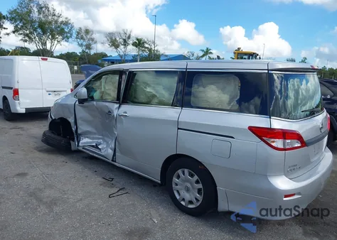 2015 Nissan Quest S из США, поврежденный, VIN JN8AE2KP2F9129006